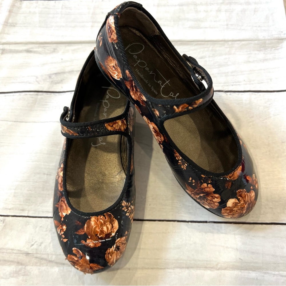 Papanatas Terra Floral Mary Janes
